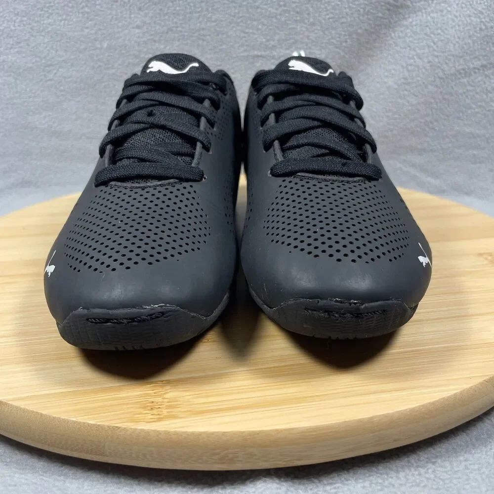Puma Ferrari Drift Cat 5 Ultra Youth Size 5C Black Athletic Shoes Sneakers